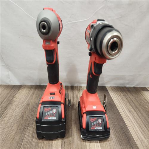 AS-IS- Milwaukee M18 Compact Brushless 2-Tool Combo Kit