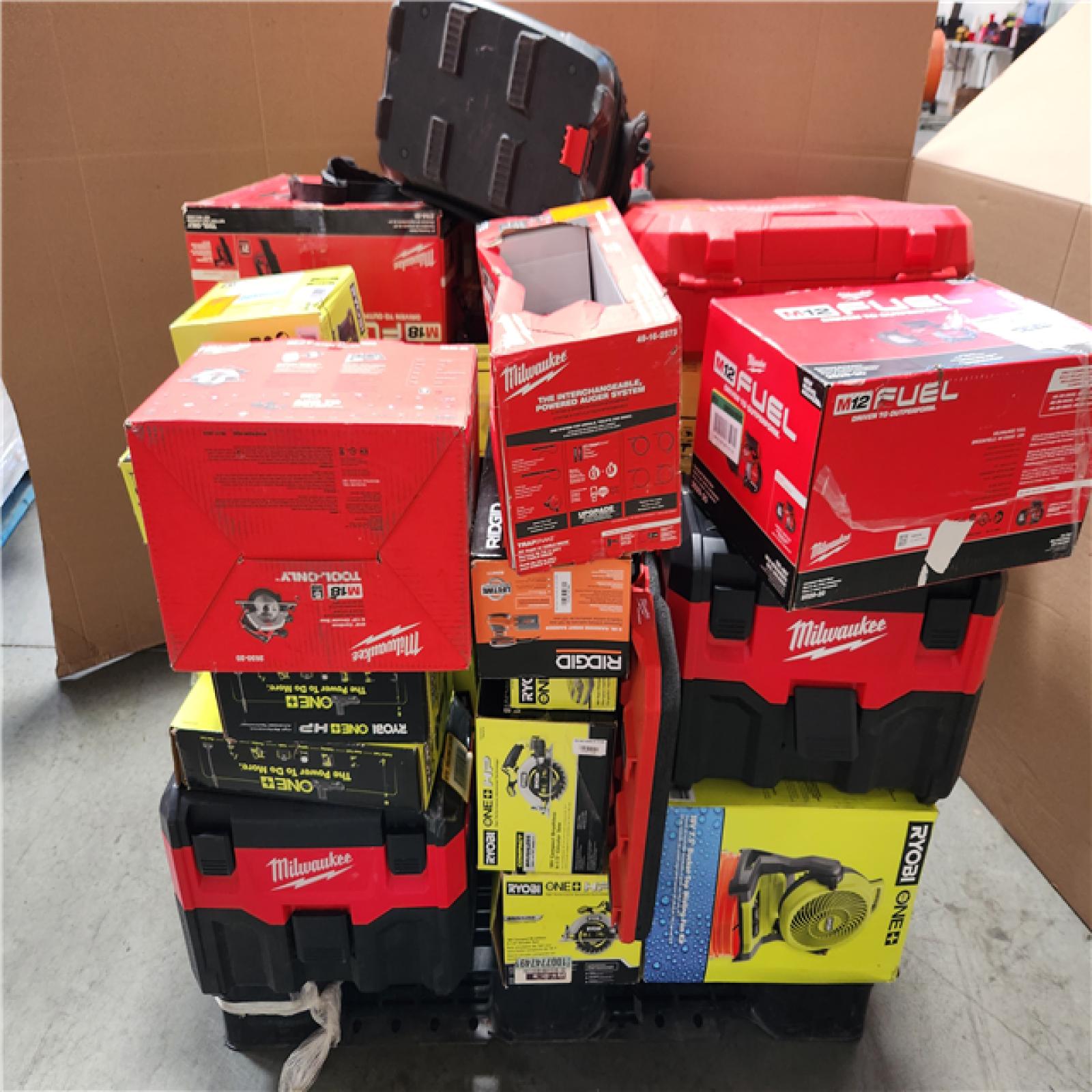 CALIFORNIA AS-IS TOOL PALLET