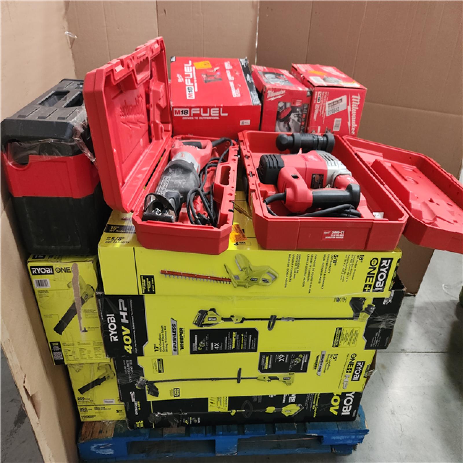 CALIFORNIA AS-IS TOOL PALLET