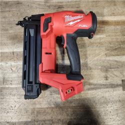 HOUSTON LOCATION - AS-IS Milwaukee FUEL 18-Volt Lithium-Ion Brushless Cordless Gen II 18-Gauge Brad Nailer (Tool-Only)