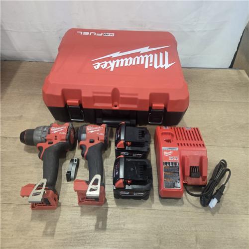 AS-IS Milwaukee FUEL 18V Cordless Hammer Drill and Impact Driver Combo Kit