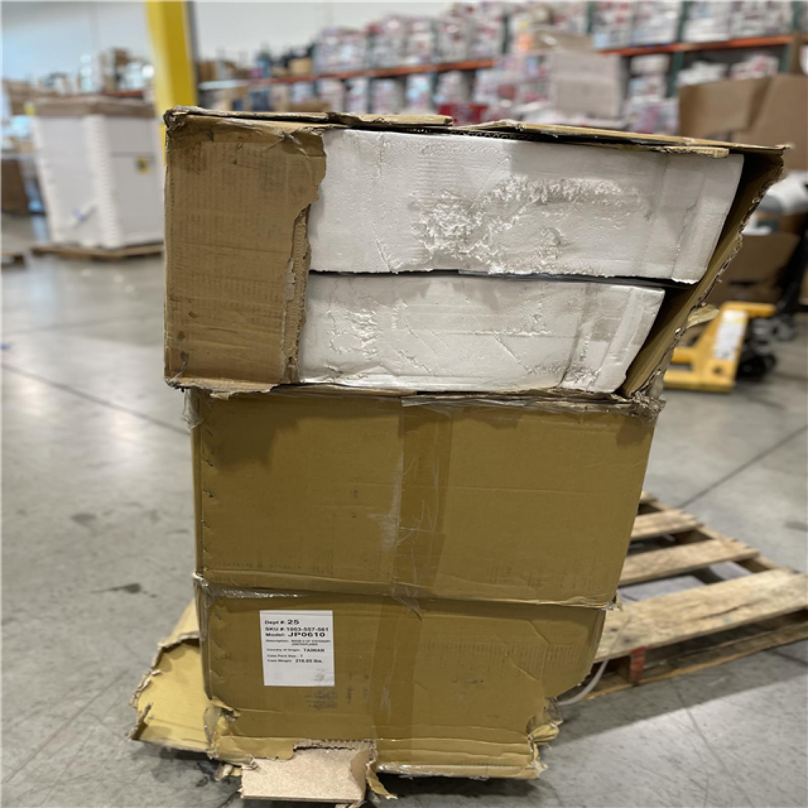 DALLAS LOCATION- AS-IS RIDGID 6 Amp Corded 6-1/8 in. Jointer/Planer PALLET (3 UNITS)