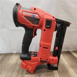 AS-IS- MILWAUKEE FUEL 18V Cordless 18-Gauge 1/4 in. Narrow Crown Stapler (Tool-Only)