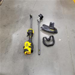 AS IS DEWALT FLEXVOLT 60V MAX 17 in. Cordless Battery Powered Attachment Capable Trimmer Kit with (1) FLEXVOLT 3 Ah Battery & Charger