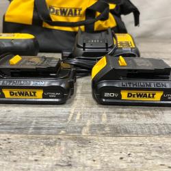 AS-IS DEWALT 20V MAX Cordless 1/2 in. Drill/Driver Kit