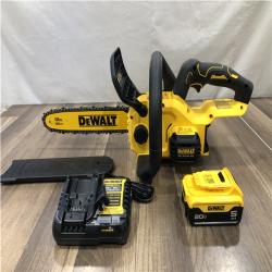 AS-IS DEWALT 20V MAX Compact 12 Brushless Cordless Chainsaw Kit