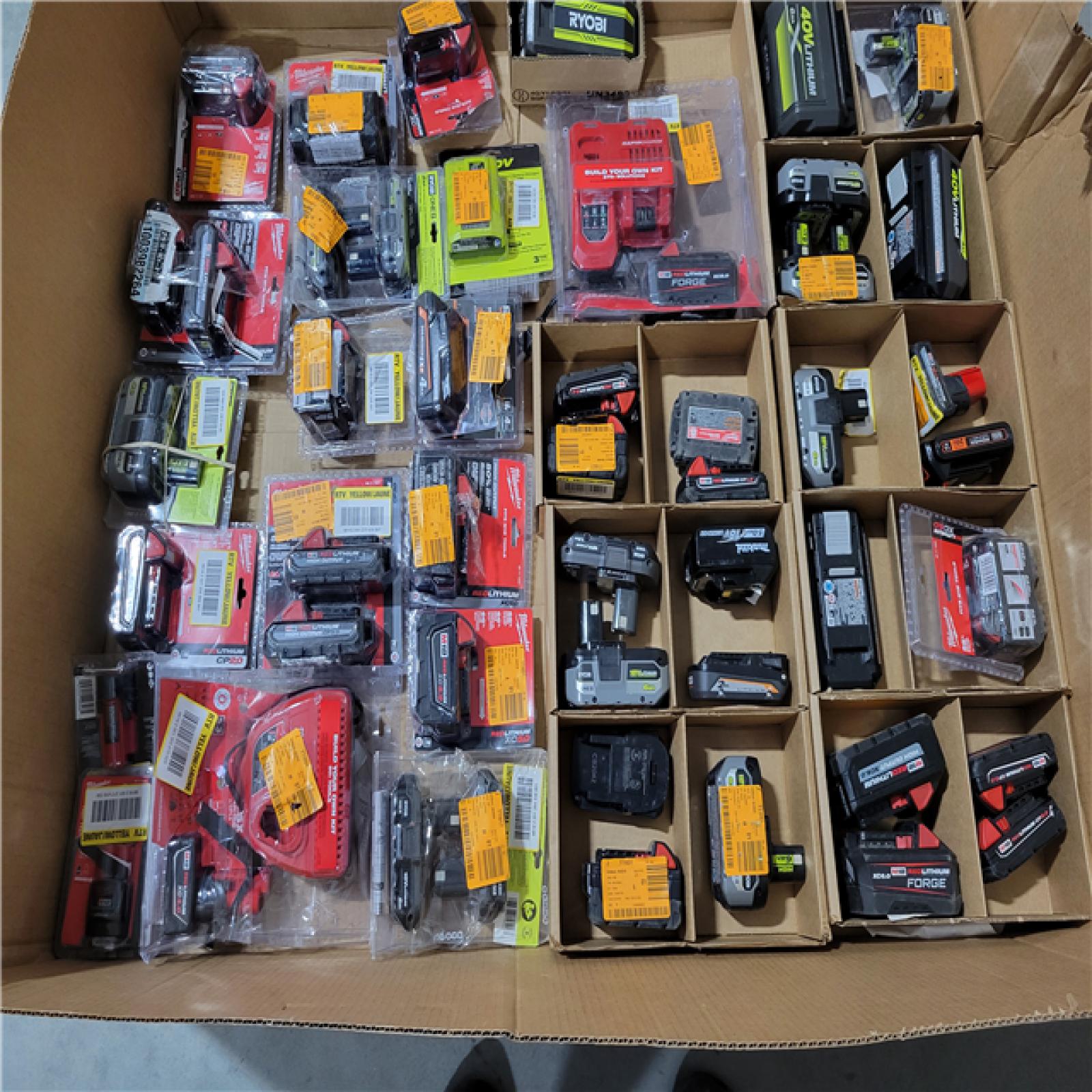 CALIFORNIA AS-IS BATTERY PALLET