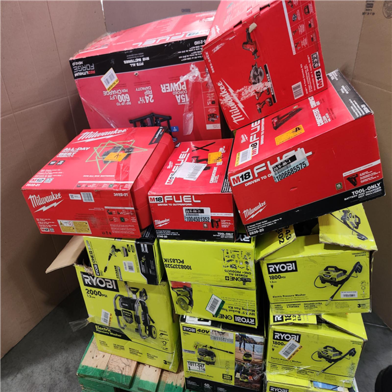 CALIFORNIA AS-IS TOOL PALLET