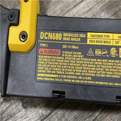 AS-IS DEWALT 20V MAX XR Lithium-Ion Electric Cordless 18-Gauge Brad Nailer (Tool Only)