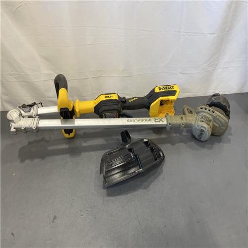 AS-IS - DEWALT 20V MAX 14 in. Brushless Cordless Battery Powered Foldable String Trimmer (Tool Only)