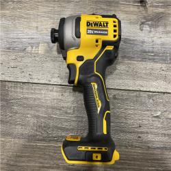 AS-IS DEWALT Atomic 20V Max Lithium-Ion Brushless Cordless Compact 1/4 in. Impact Driver Kit