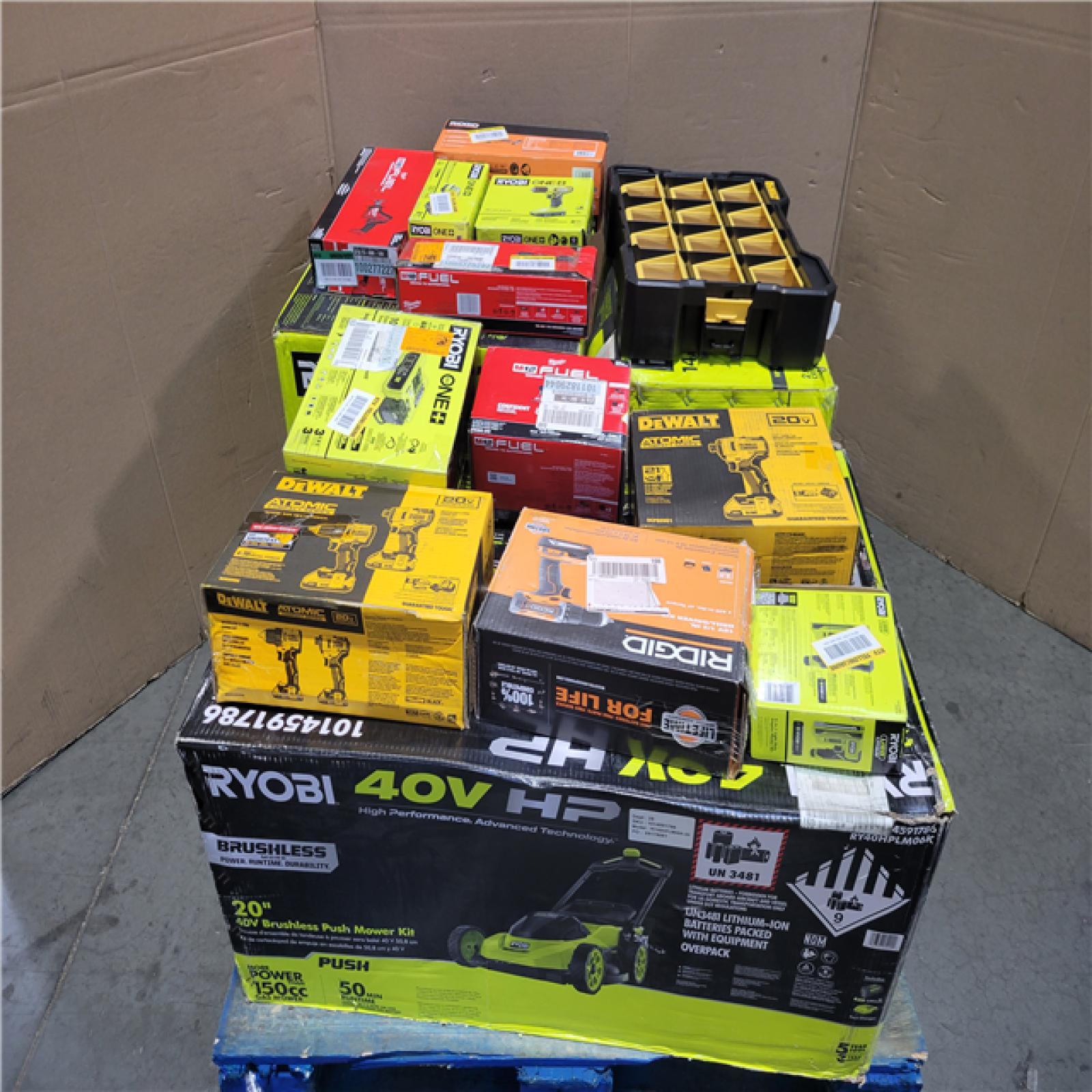 CALIFORNIA AS-IS TOOL PALLET