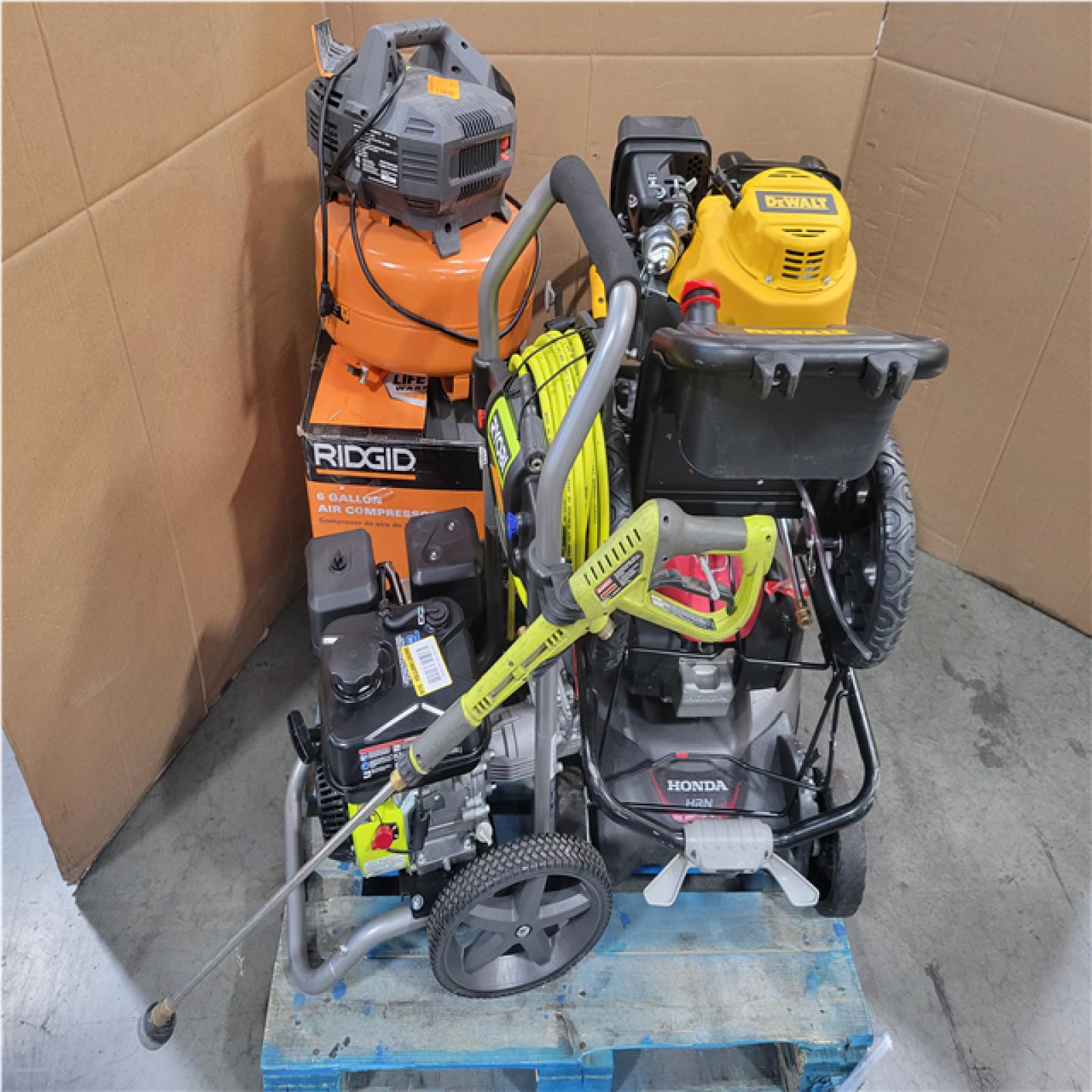 CALIFORNIA AS-IS OUTDOOR POWER EQUIPMENT