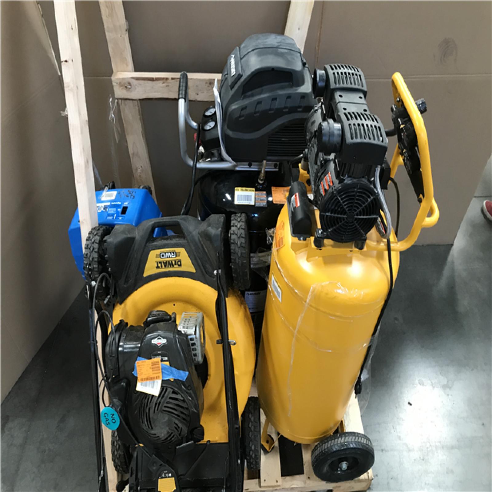 CALIFORNIA AS-IS OUTDOOR POWER EQUIPMENT