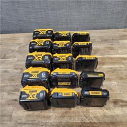 HOUSTON LOCATION - AS-IS DEWALT BATTERY PACK QTY - 15