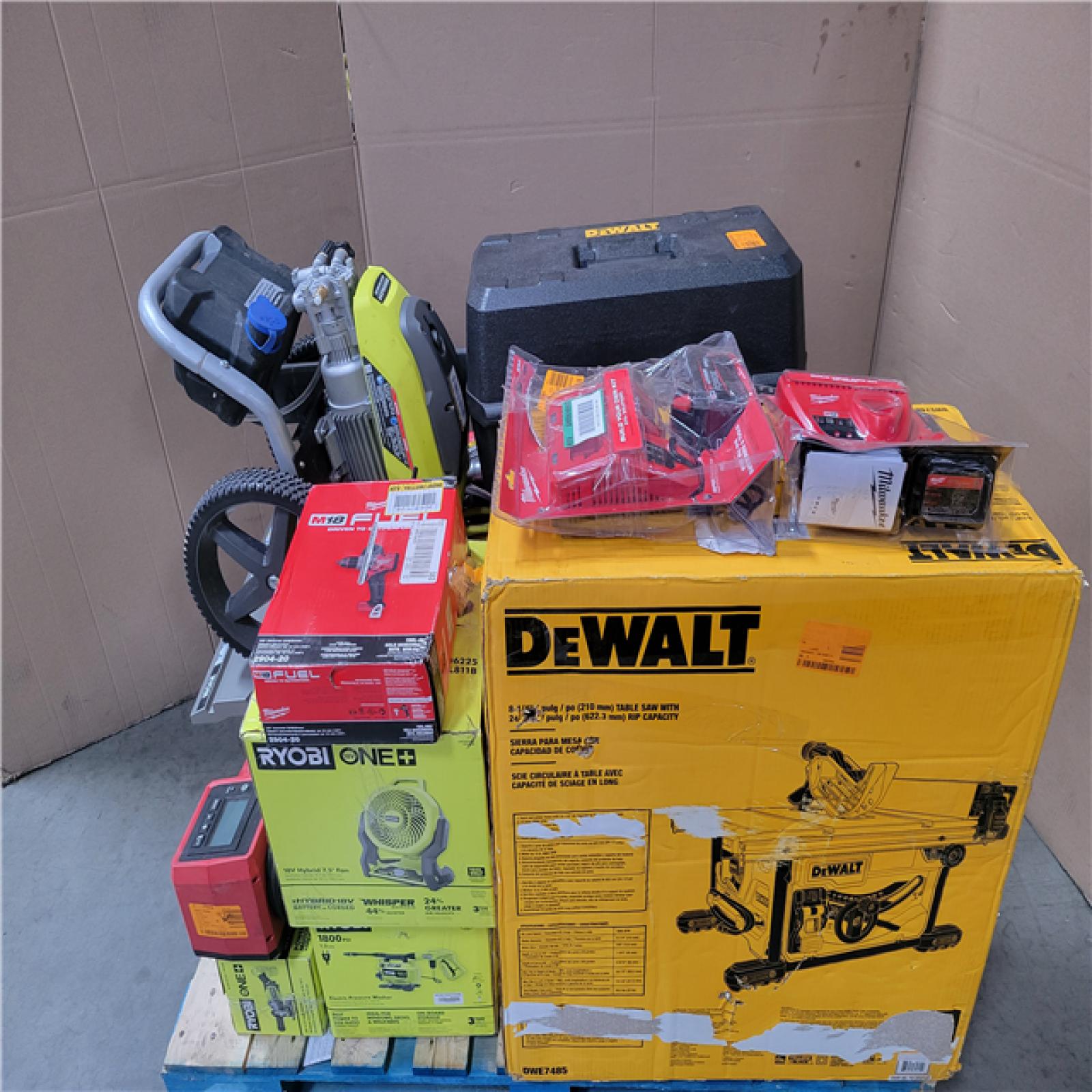 CALIFORNIA AS-IS TOOL PALLET