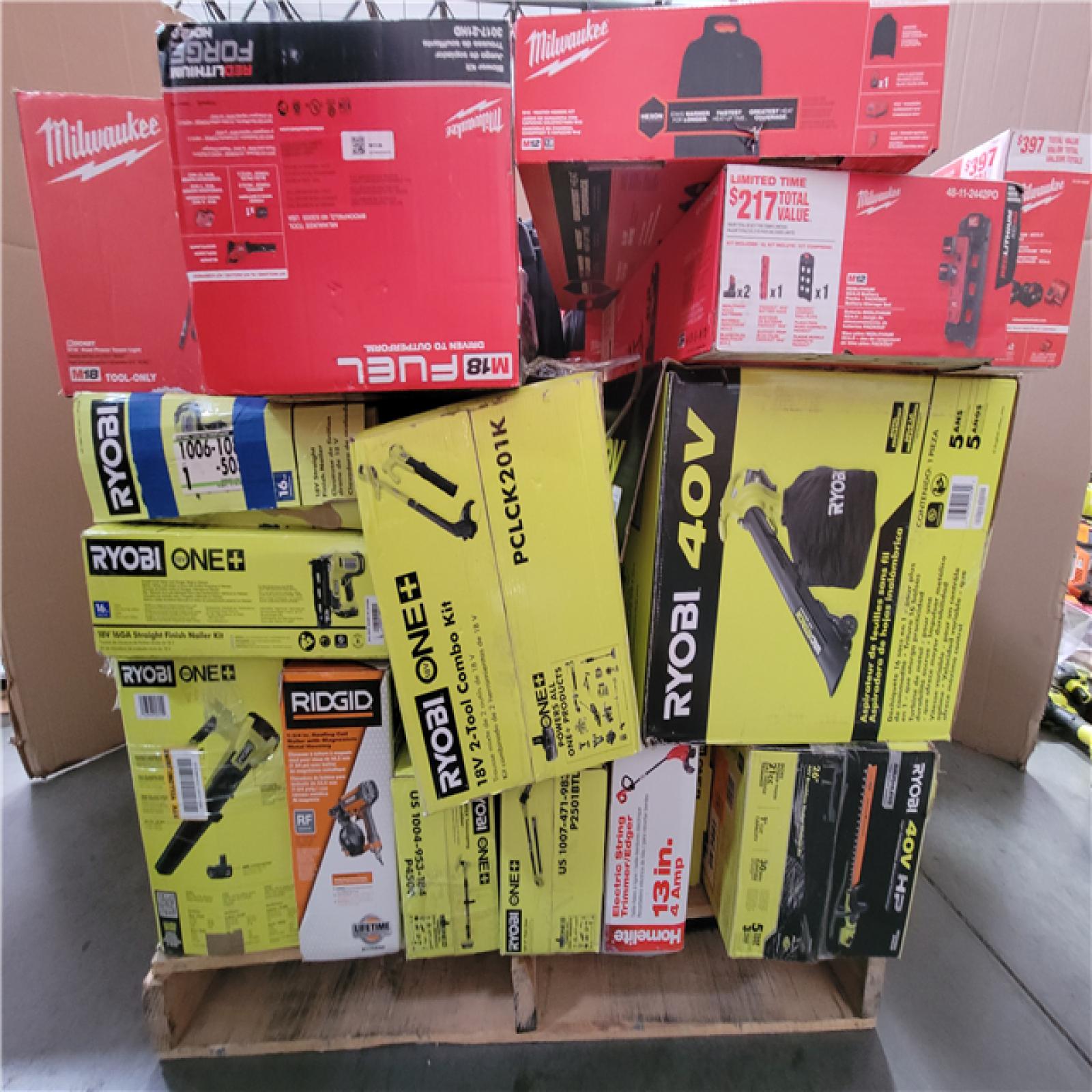 CALIFORNIA AS-IS TOOL PALLET