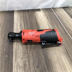 AS-IS Milwaukee 12V Lithium-Ion Cordless 3/8 in. Ratchet and Screwdriver Combo Kit