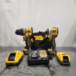 AS-IS- DEWALT 20V XR Lithium-Ion Cordless 2-Tool Combo Kit