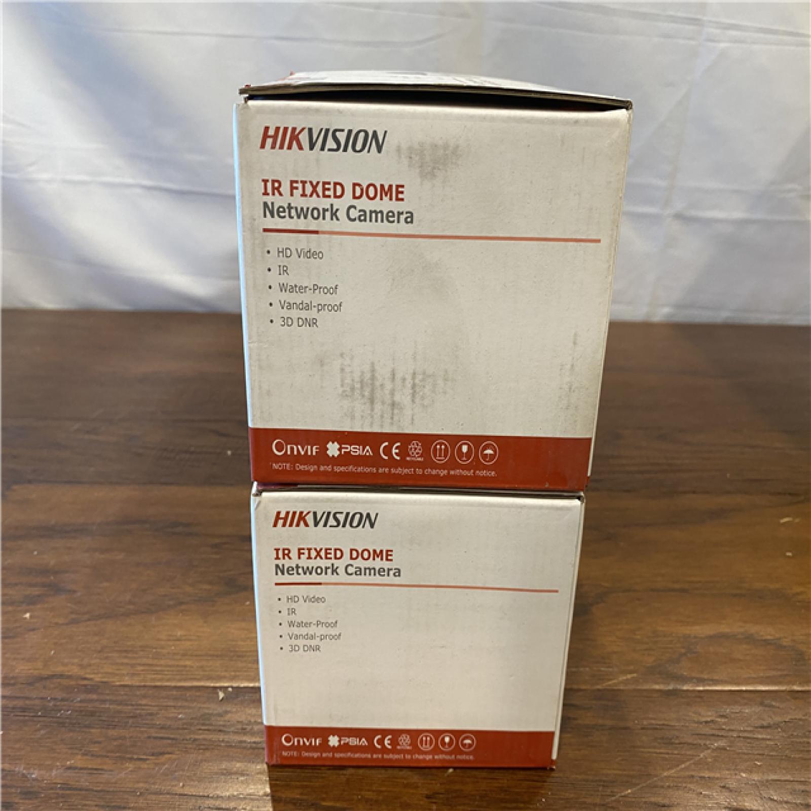NEW! Hikvision DS-2CD2132F Network Dome Camera 3MP DS-2CD2132F-I ( 4 PACK )