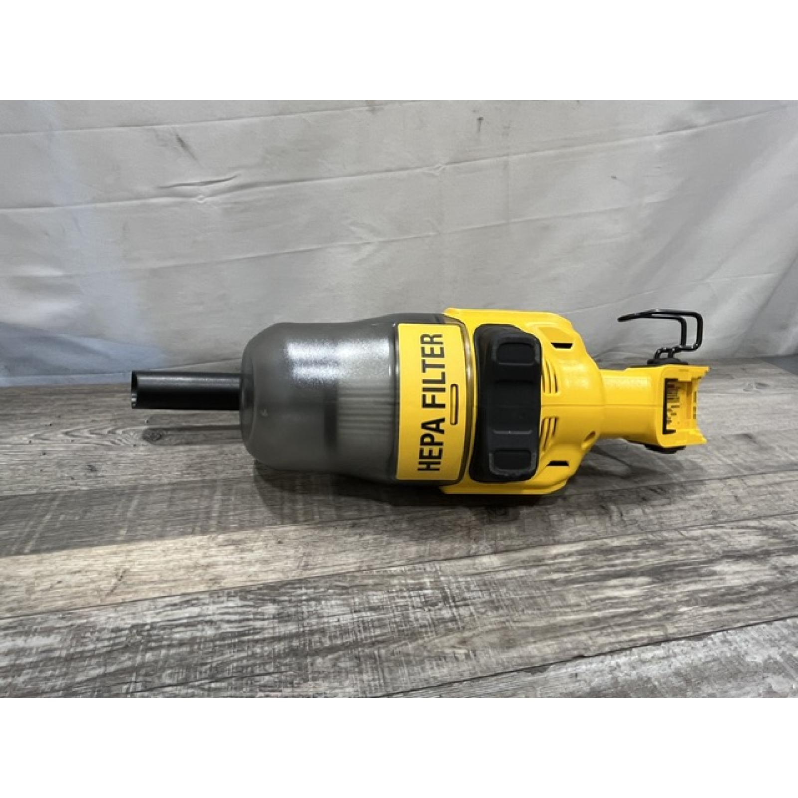 AS-IS DEWALT Bagless 20V MAX Stick Cordless General Dirt Filter Handheld Vacuum (Tool Only)