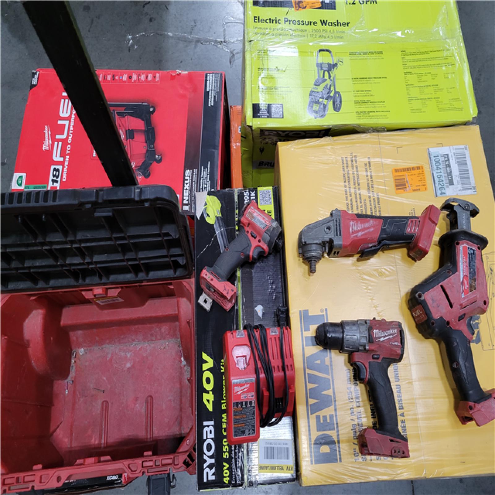 CALIFORNIA AS-IS TOOL PALLET