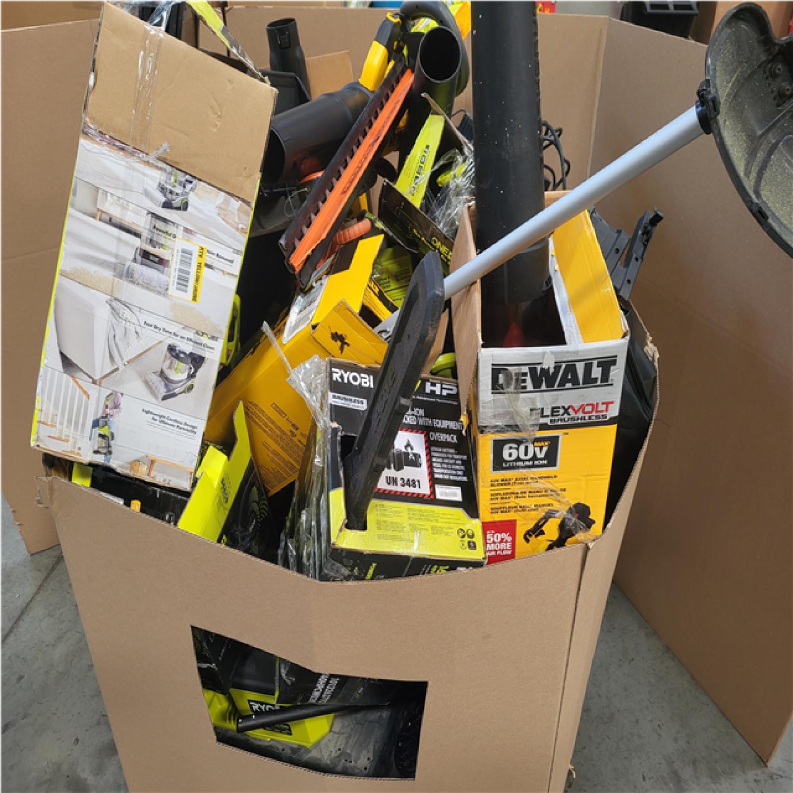 CALIFORNIA AS-IS TOOL PALLET