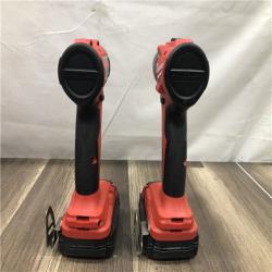 AS-IS Milwaukee 18V Lithium-Ion Brushless Cordless Compact Drill/Impact Combo Kit