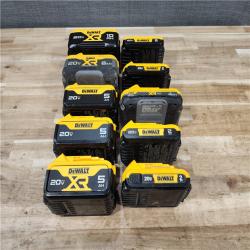 HOUSTON LOCATION - AS-IS DEWALT BATTERY PACK QTY - 10