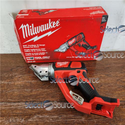 AS-IS Milwaukee M18 Cordless 18 Gauge Double Cut Shears (Tool Only)