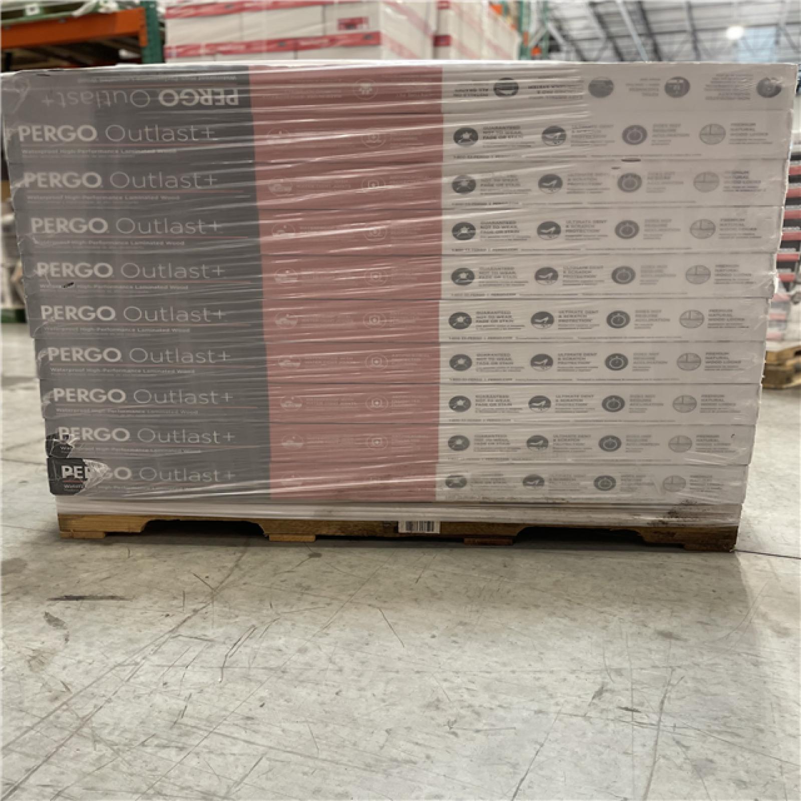 DALLAS LOCATION- PERGO Antique Cherry 12 mm T x 6.1 in. W Laminate Wood Flooring PALLET (60 CASES)