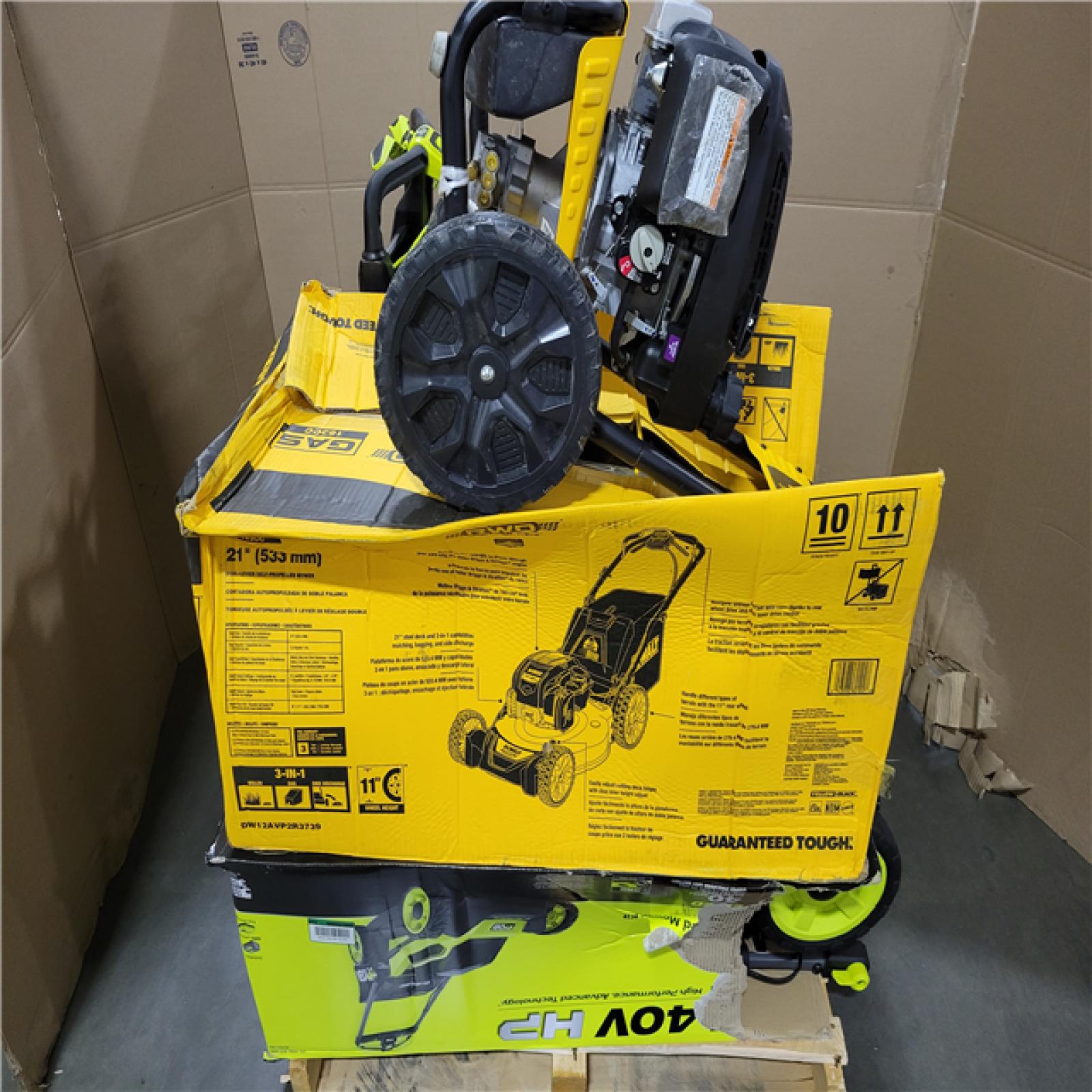 CALIFORNIA AS-IS OUTDOOR POWER EQUIPMENT