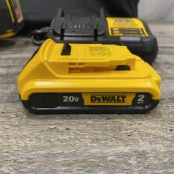 AS-IS DEWALT 20V MAX XR Lithium-Ion Cordless 18-Gauge Narrow Crown Stapler Kit