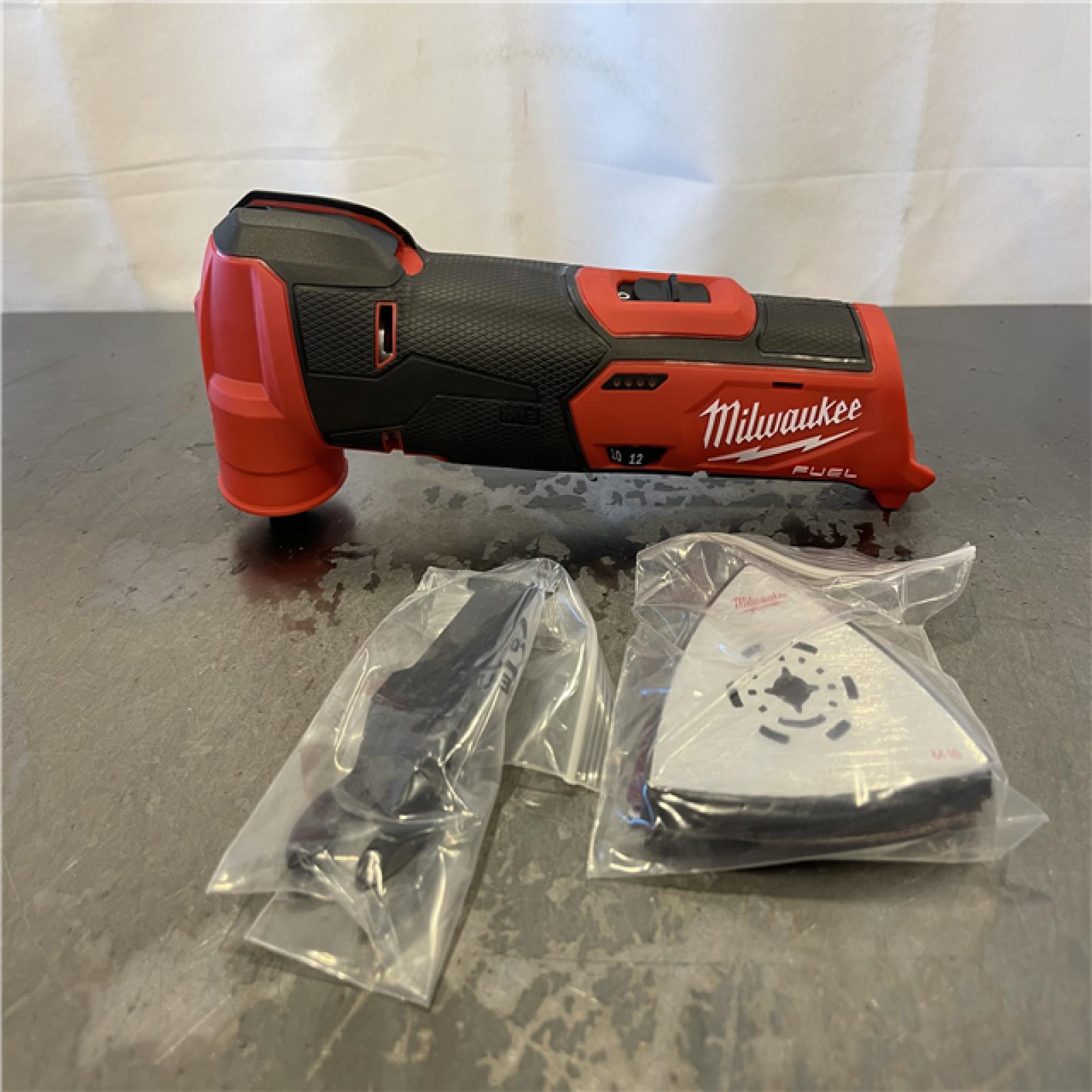 AS-IS - Milwaukee M12 FUEL 12-Volt Lithium-Ion Cordless Oscillating Multi-Tool