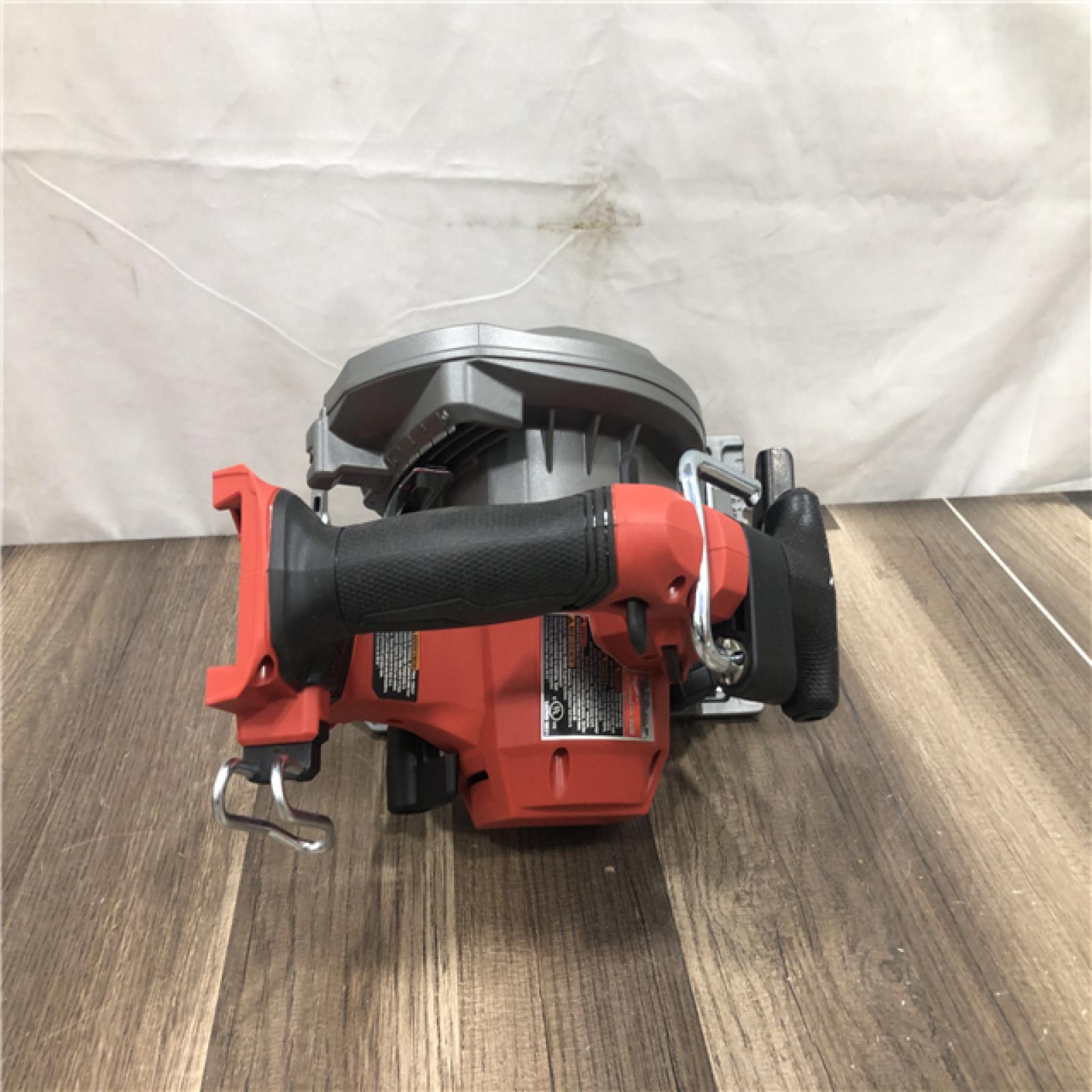 AS-IS Milwaukee FUEL 18V Lithium-Ion Brushless Cordless 6-1/2 in. Circular Saw (Tool-Only)