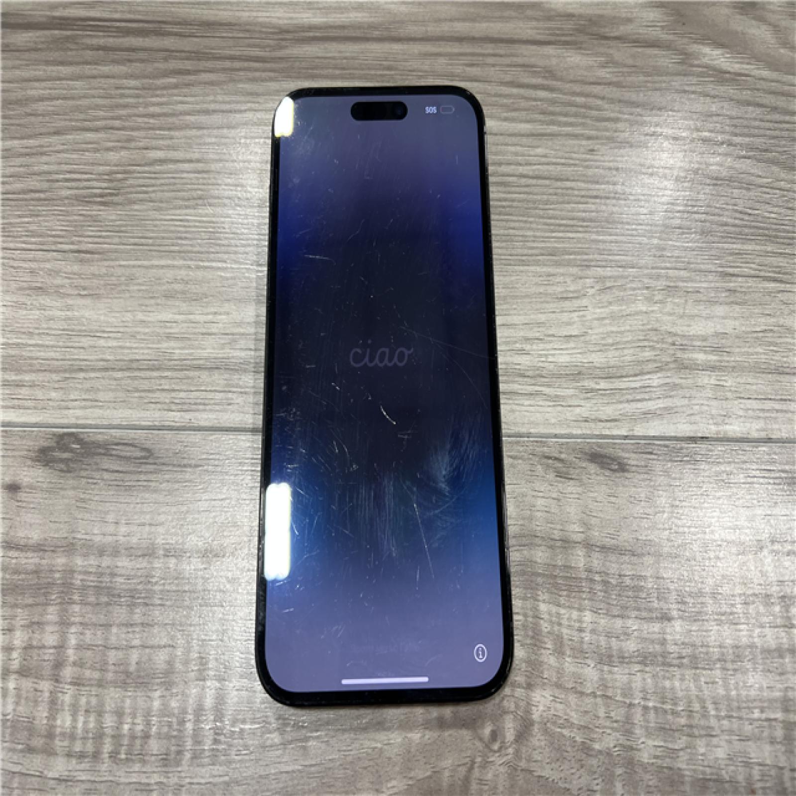 AS-IS Apple iPhone 14 Pro MAX 256GB in Black