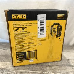 NEW - DEWALT 20V MAX Cordless Electric Portable Inflator (Tool Only)