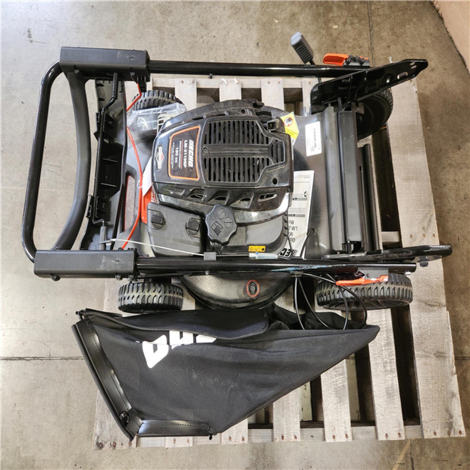 Phoenix LIKE NEW ECHO 21 in. 190 cc Briggs and Stratton Gas 3-in-1 Dual Blade RWD Self-Propelled Lawn Mower with Single Lever Deck Adjustment