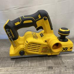 AS-IS DEWALT 20V MAX XR Cordless Brushless 3-1/4 in. Planer (Tool Only)