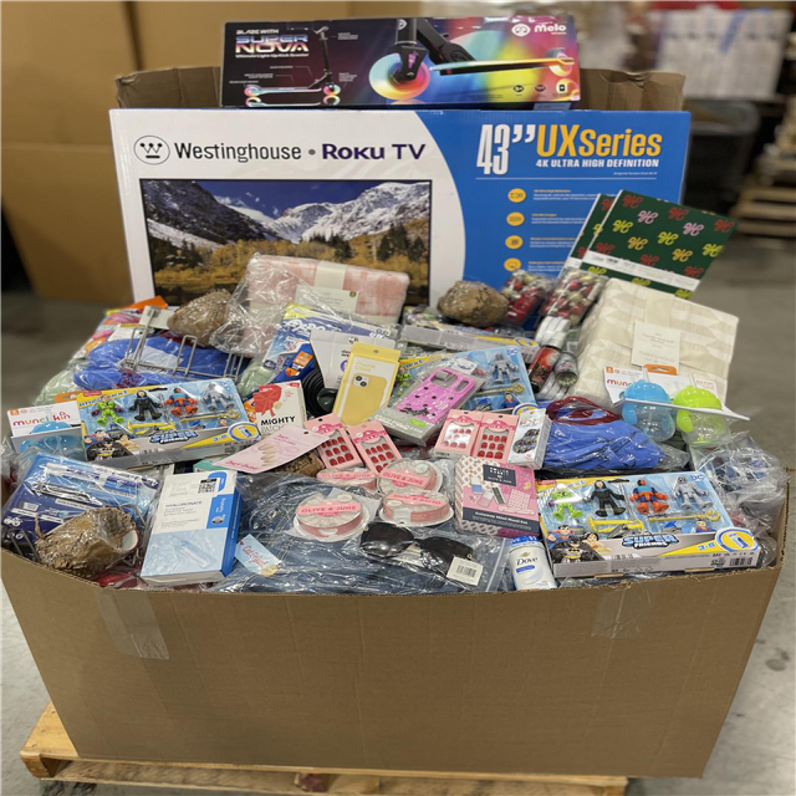 DALLAS LOCATION- NEW!- BULLSEYE MIXED PALLET