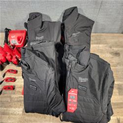 HOUSTON LOCATION - AS-IS MILWAUKEE 4 HEATED CLOTHING COMBO KIT