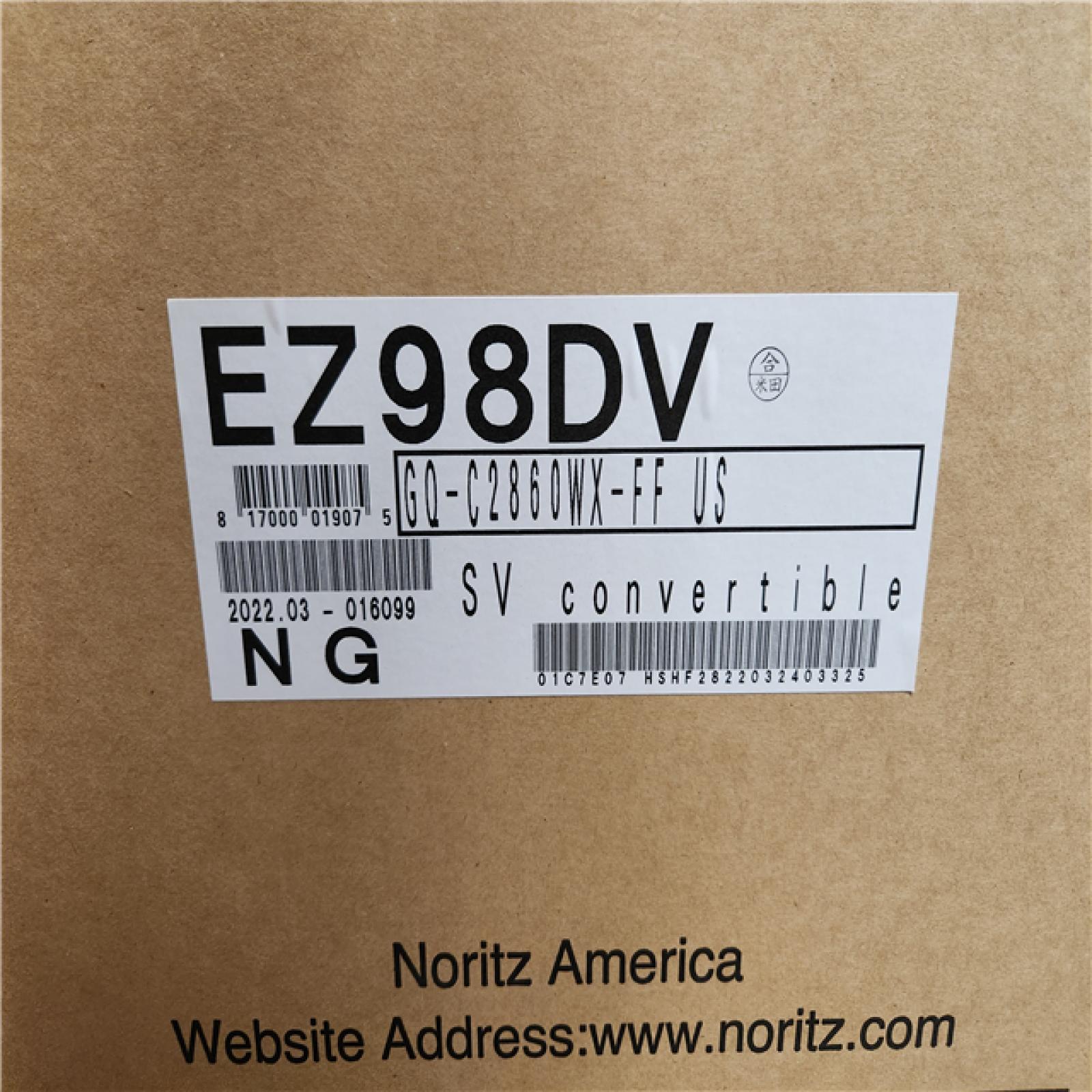 Phoenix NEW Noritz Ez98 9.8 GPM Res NG Hi Efficiency Indr/Outdr Tankless Water Heater (SEALED)