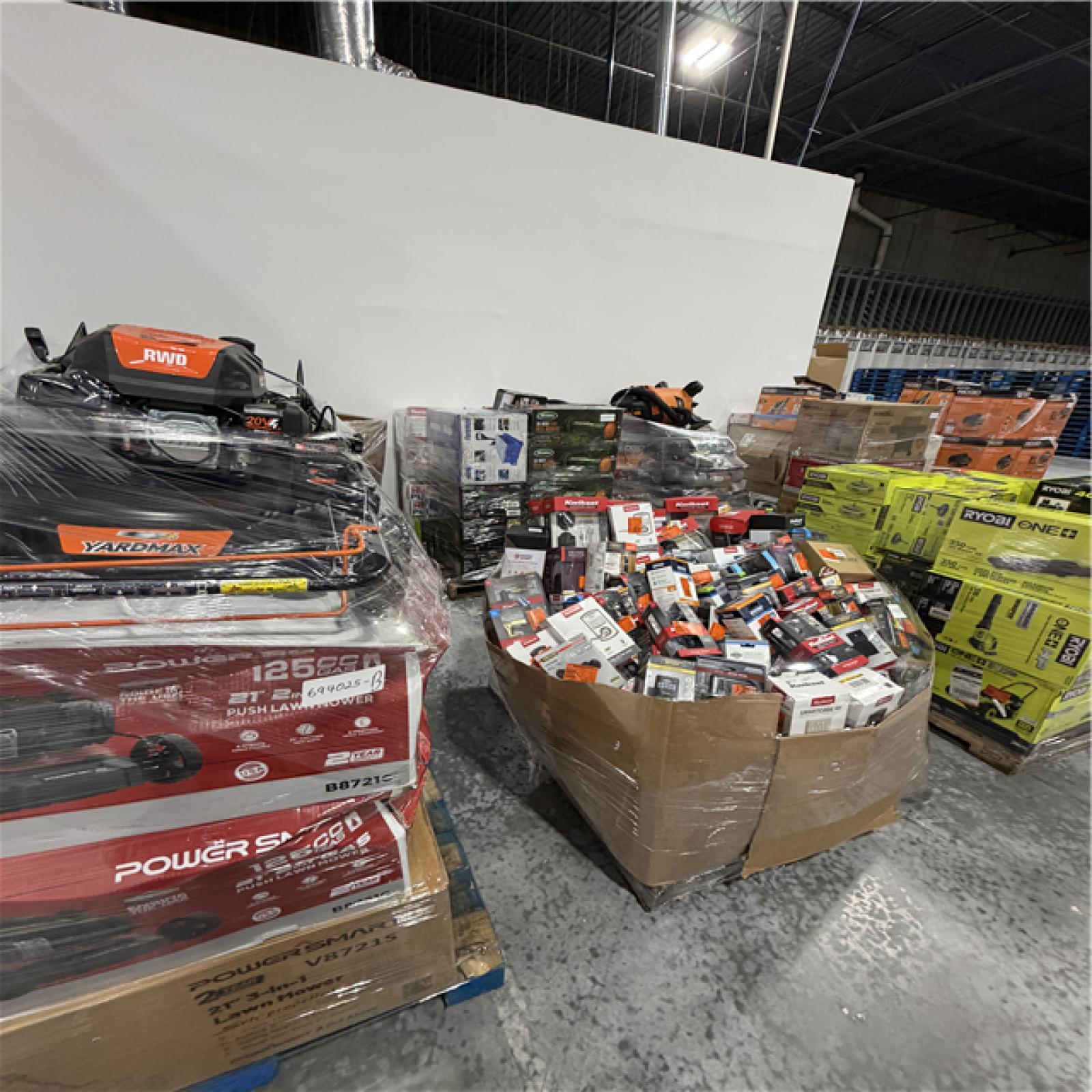 Atlanta Location As-Is Tools & More Partial Truckload (16 pallets) 694025-B