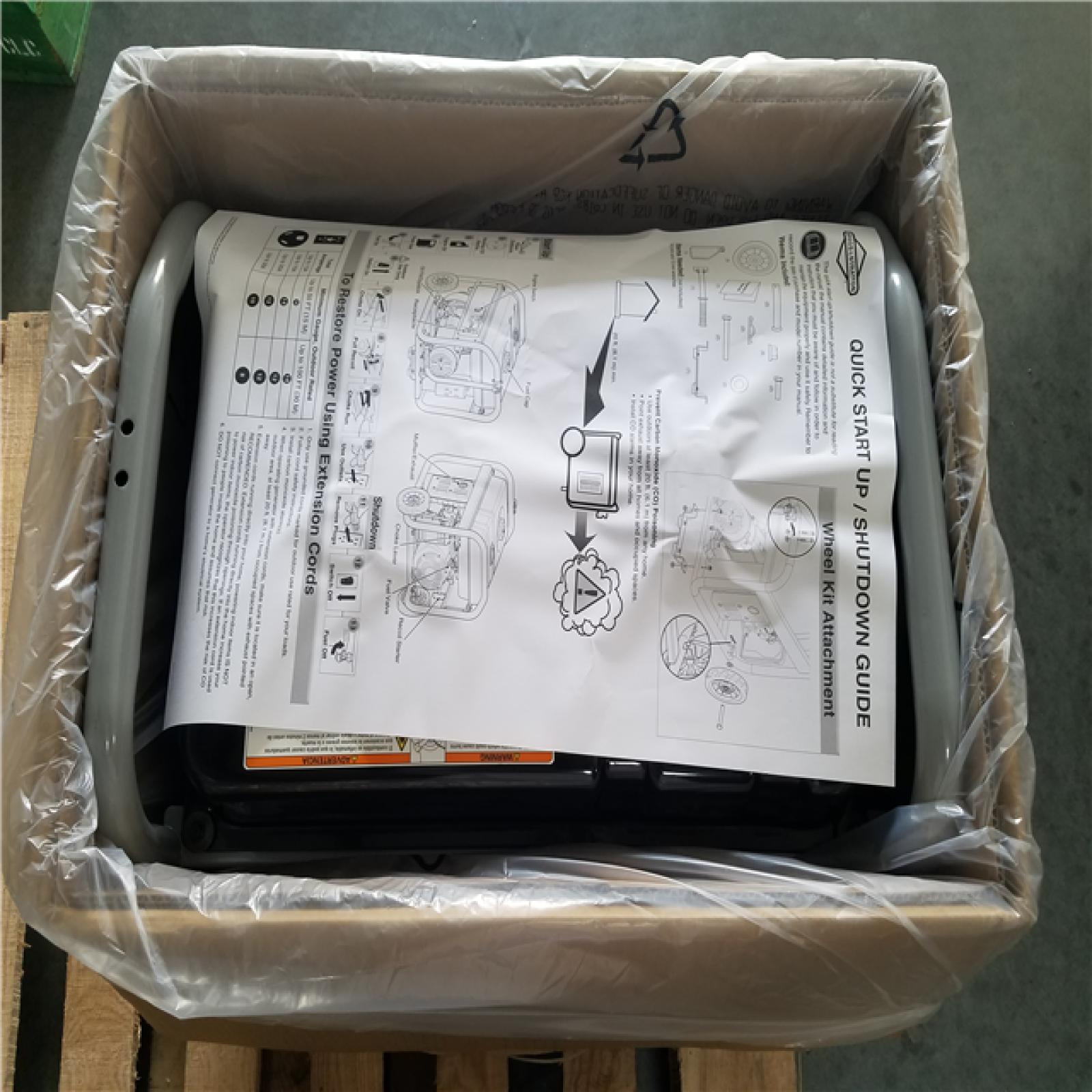 California AS-IS Briggs & Stratton Portable Generator