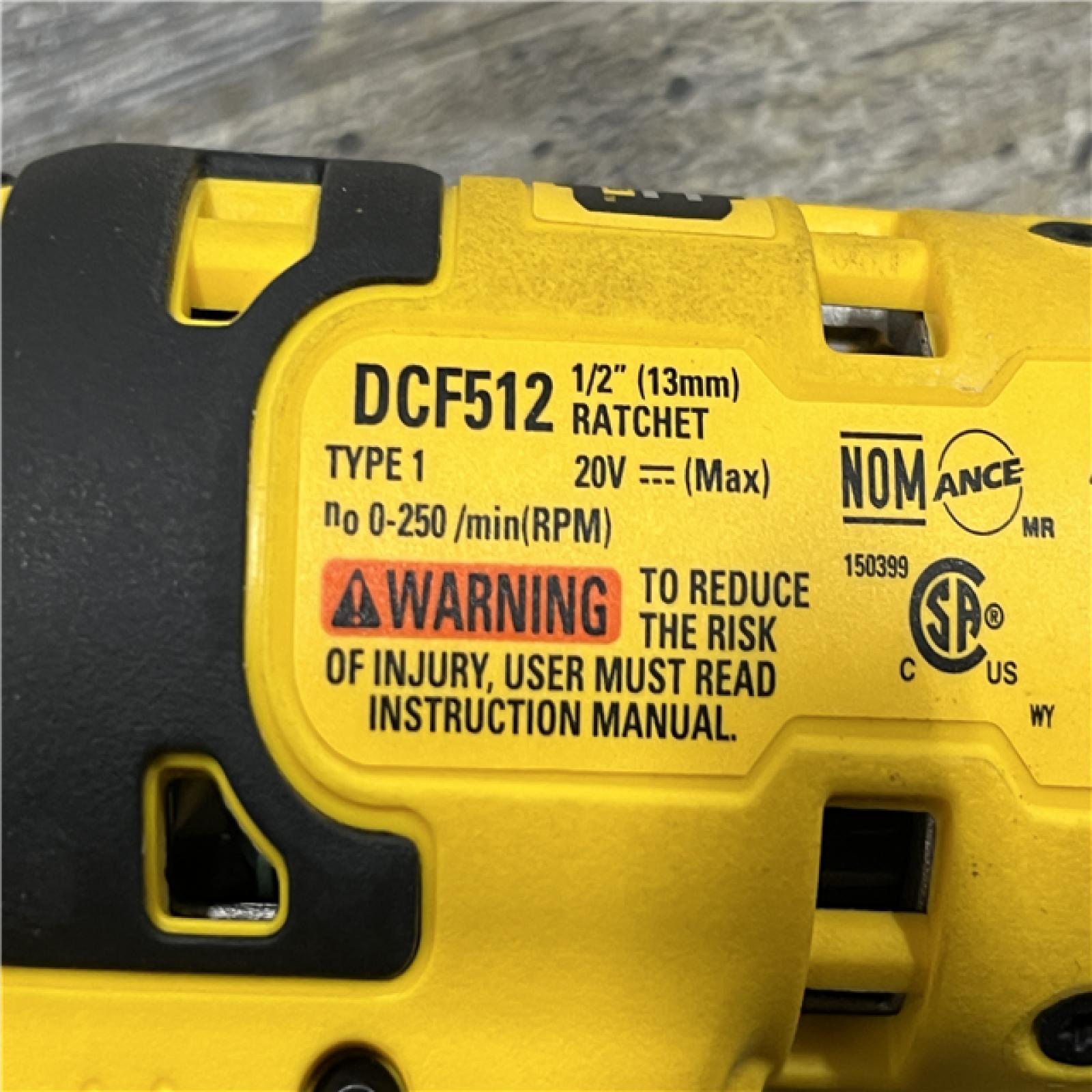 AS-IS DEWALT ATOMIC 20V MAX Cordless 1/2 in. Ratchet (Tool Only)