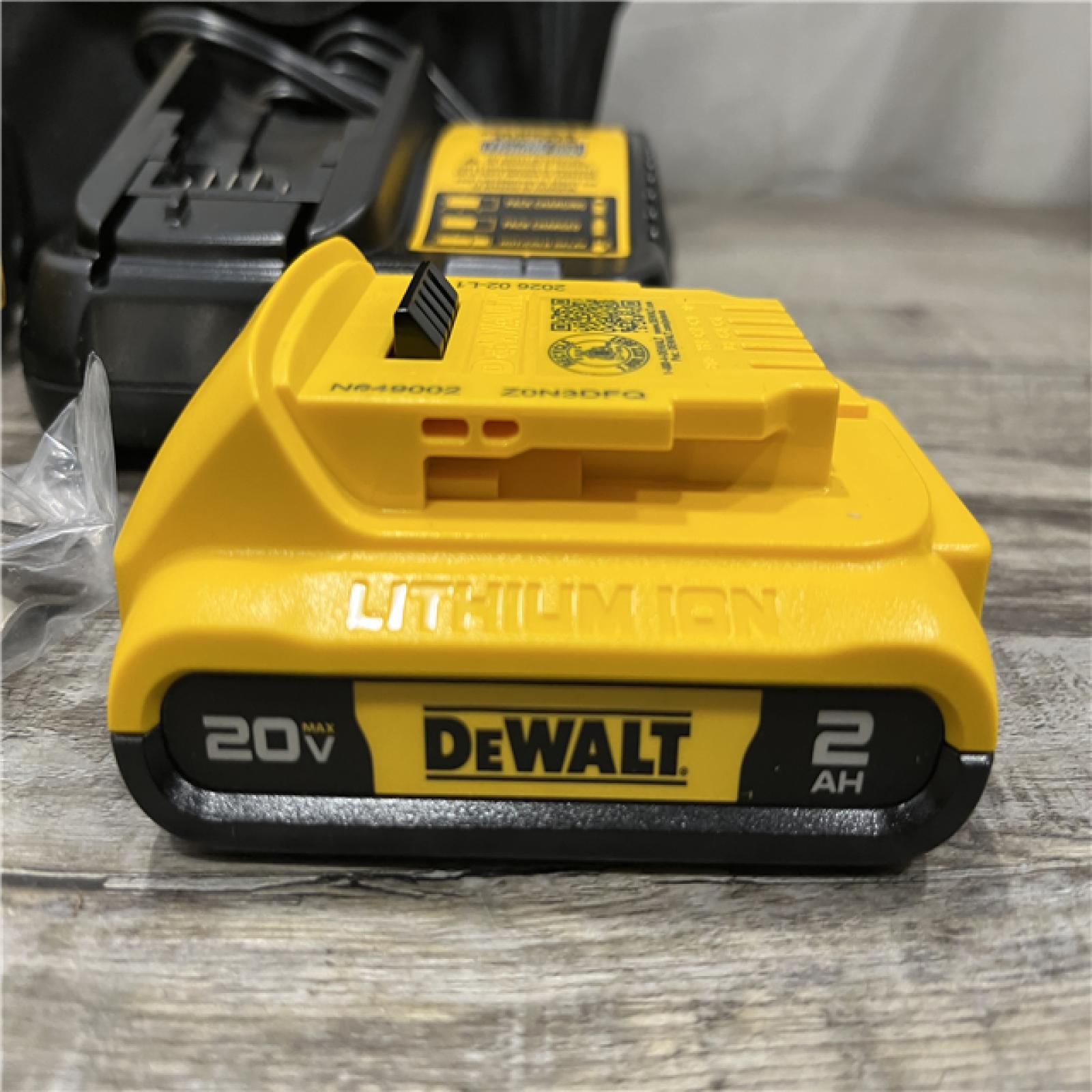 AS-IS DEWALT Atomic 20V Lithium-Ion Cordless Compact 1/2 in. Drill/Driver Kit