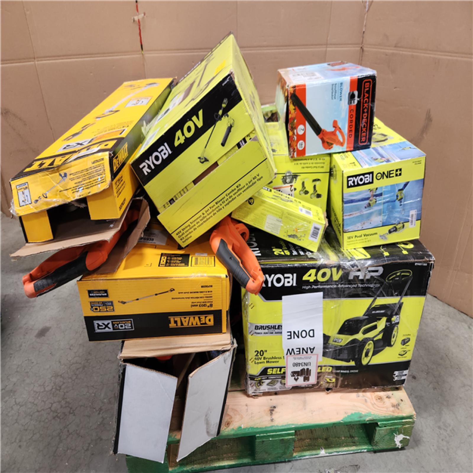 CALIFORNIA AS-IS TOOL PALLET