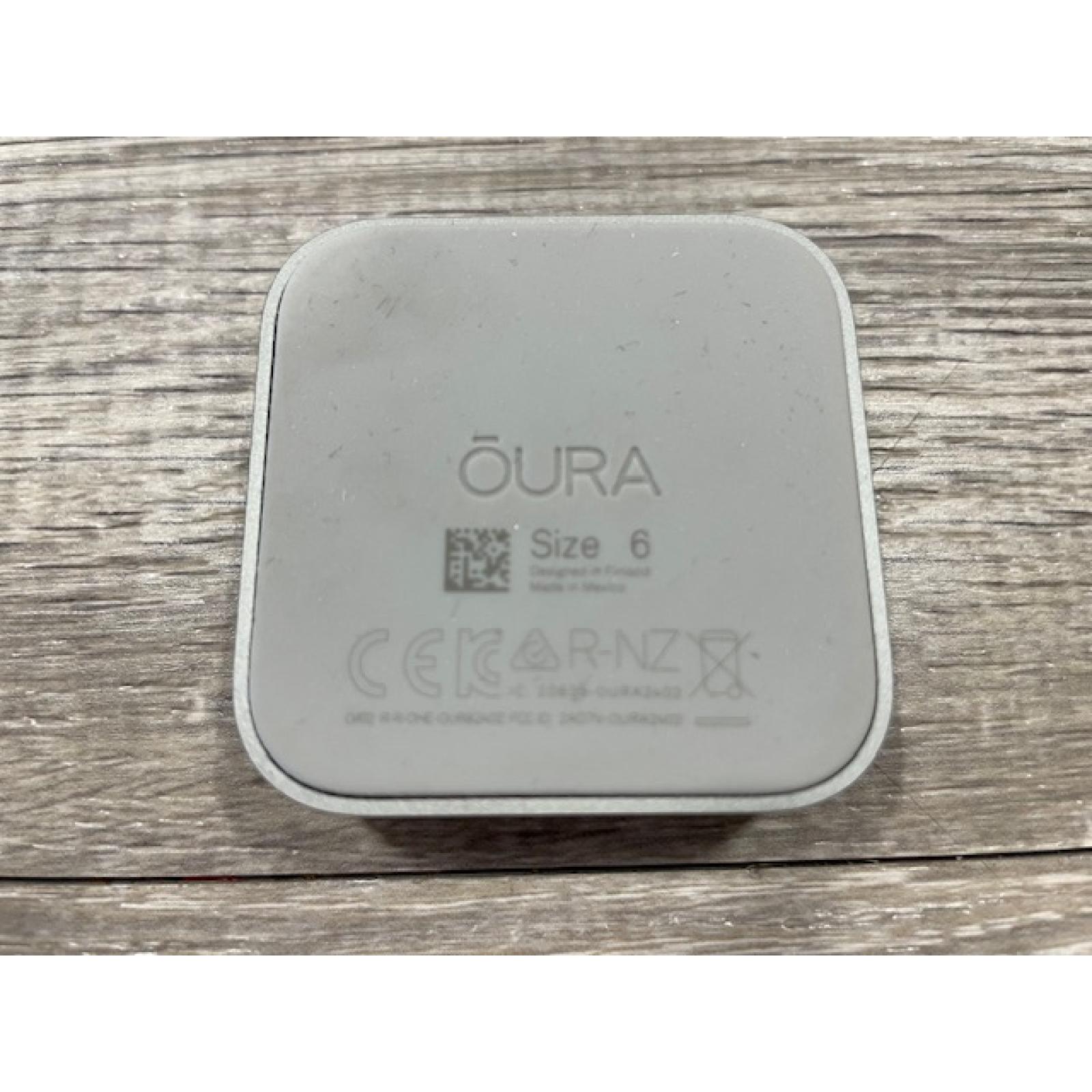 AS-IS Oura Ring 4 Stealth - SZ 6