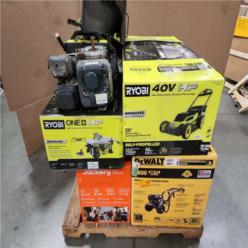 CALIFORNIA AS-IS OUTDOOR POWER EQUIPMENT