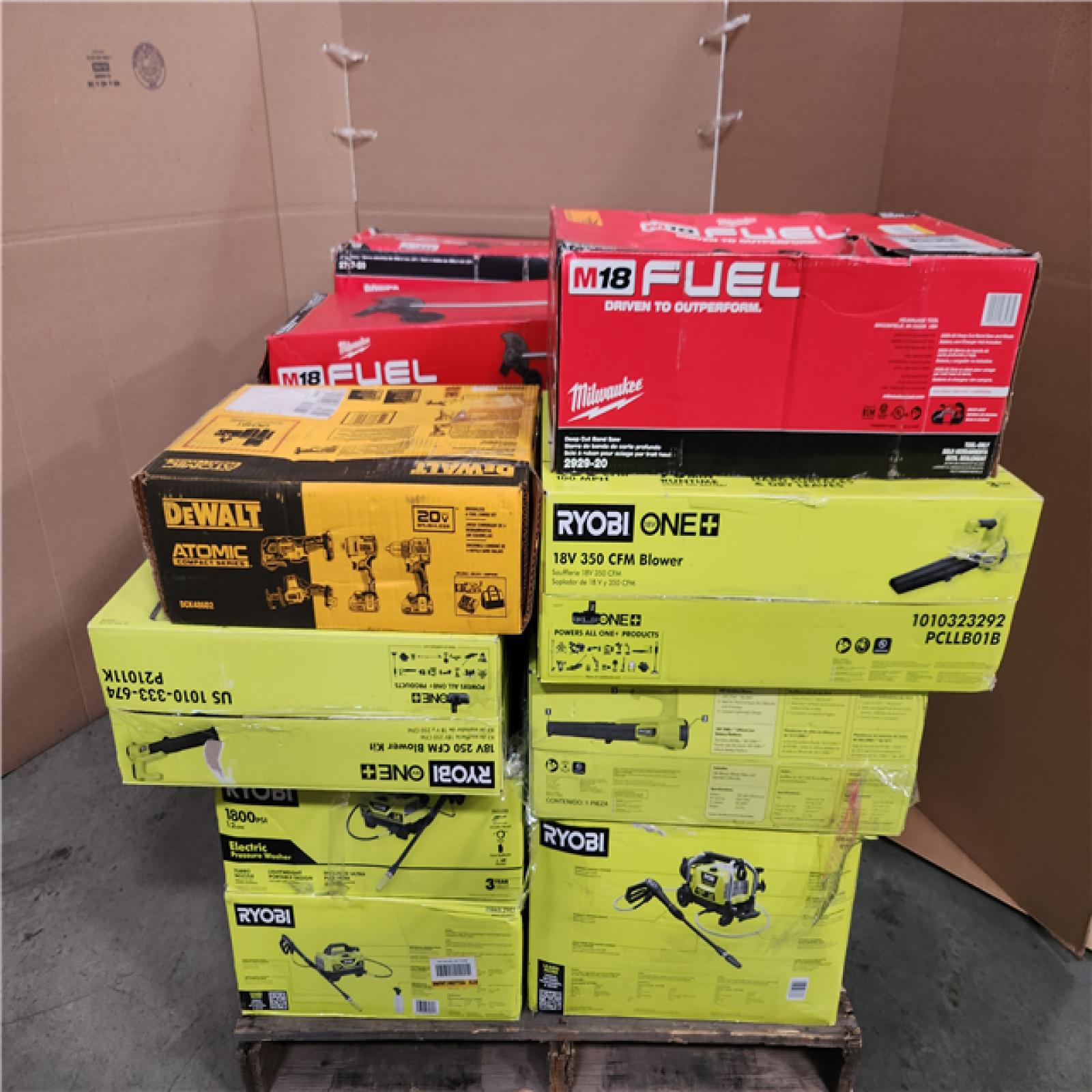 CALIFORNIA AS-IS TOOL PALLET